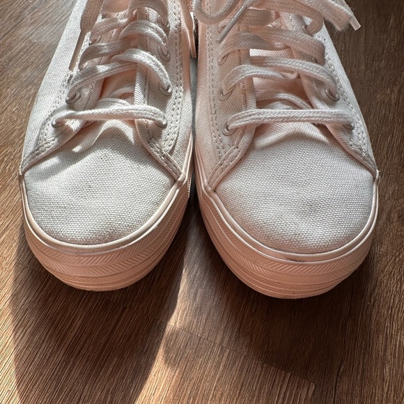 ❌SOLD❌Keds Light Pink Canvas Platform Sneakers Size 8 - Picture 9 of 9